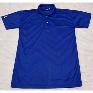 Vintage Titleist FootJoy Polo Men’s Large Blue Golf 80’s 90’s Y2K Athletic Gym